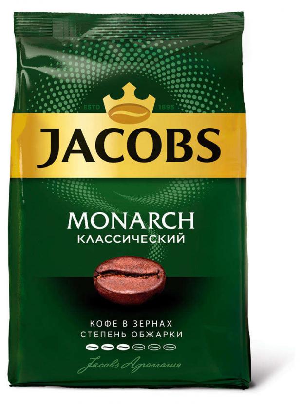 

Кофе в зернах Jacobs Monarch жареный, 800 г