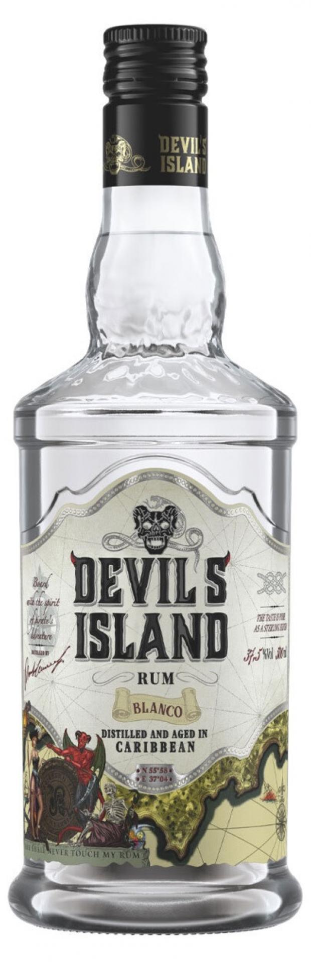 Ром Devil's Island Blanco Россия, 0,7 л