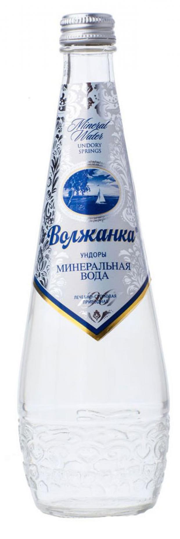 Вода минеральная Волжанка газированная, 500 мл
