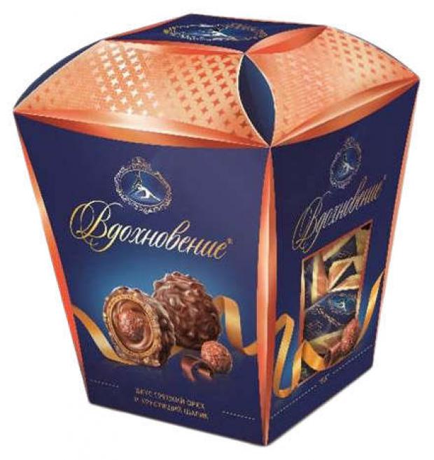 

Конфеты «Вдохновение» со вкусом грецкого ореха и хрустящим шариком, 155 г