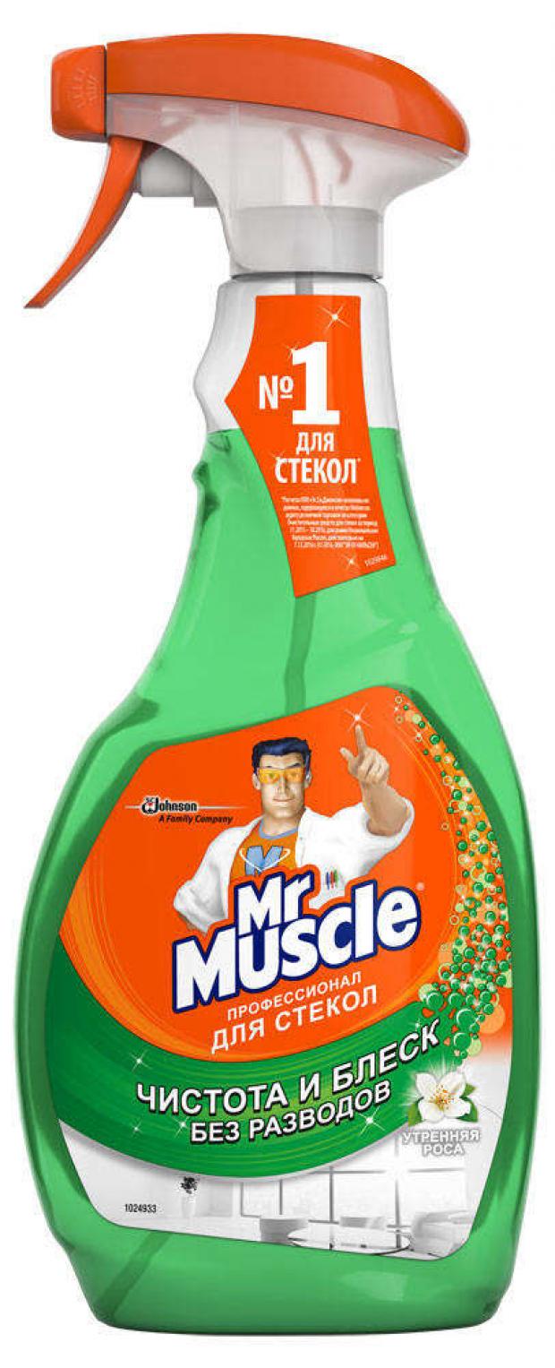 

Средство для стекол и зеркал Mr. Muscle Утренняя роса, 500 мл