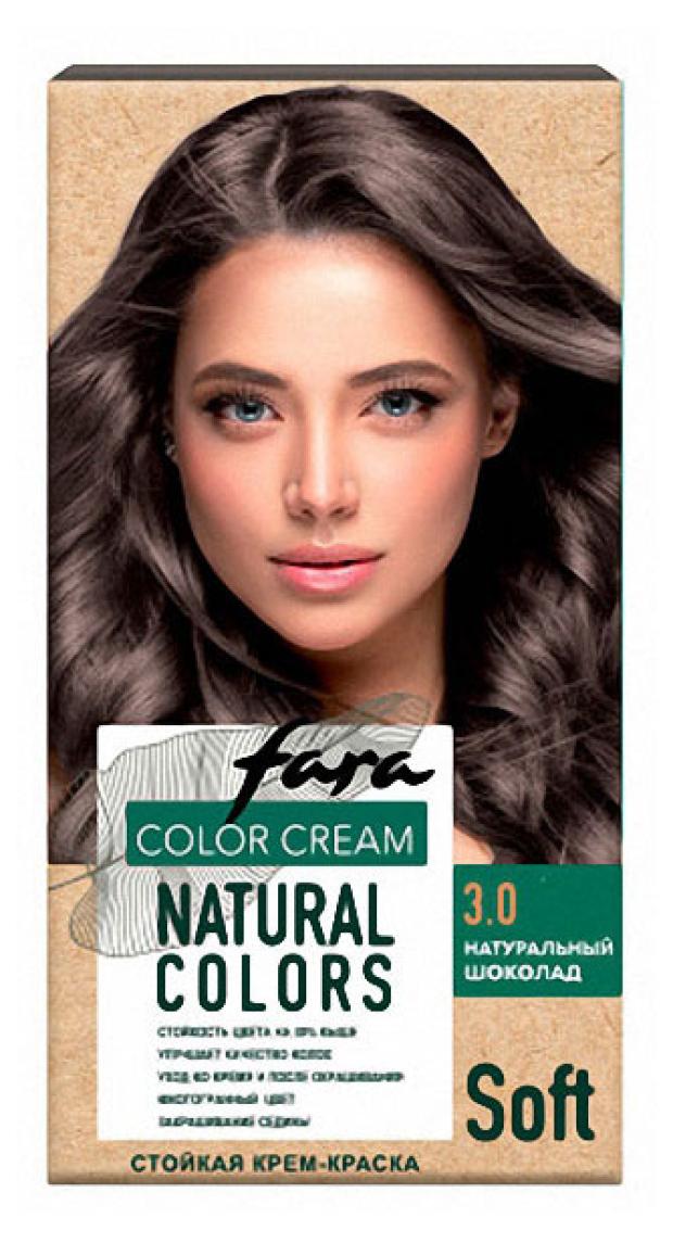 Краска для волос Fara Natural Colors Soft 302 натуральный шоколад, 117 г