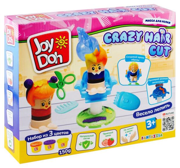 Набор для лепки Joy Doh Hair-150 Сумасшедшая стрижка