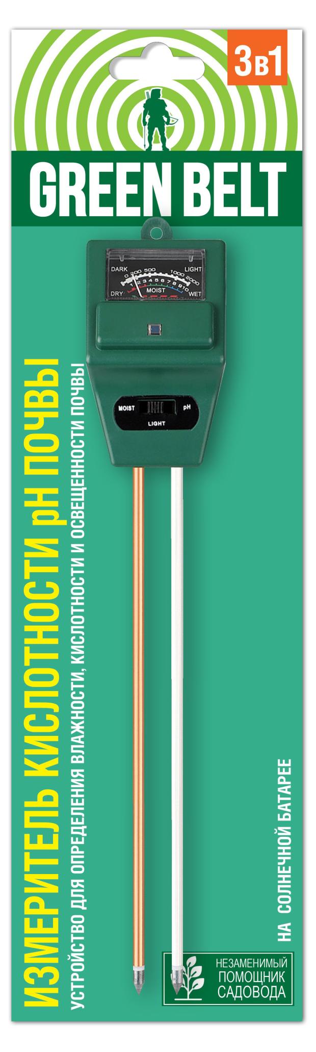 

Измеритель кислотности почвы GREEN BELT