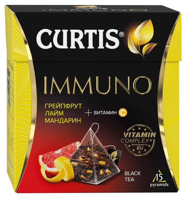 Чай черный Curtis Immuno Tea, 15x1,7 г