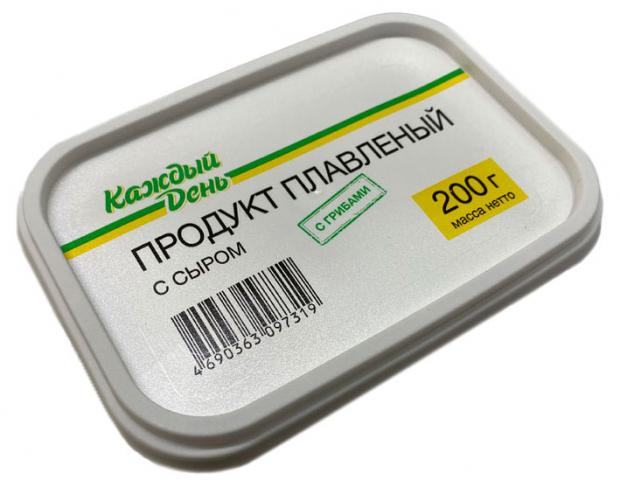 

Продукт плавленый с сыром «Каждый день» с грибами 50%, 200 г