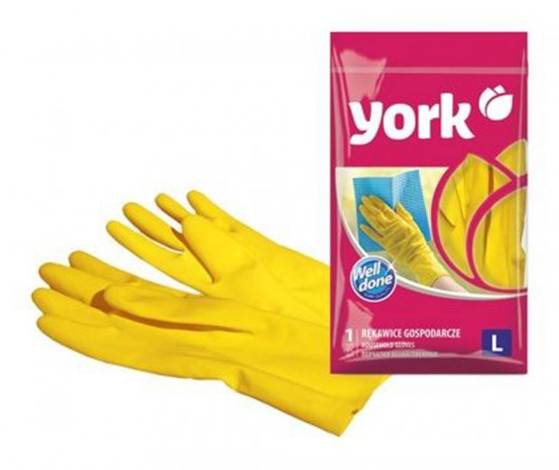 

Перчатки York с хлопковым покрытием и сетчатой структурой на пальцах размер L, 1 пара