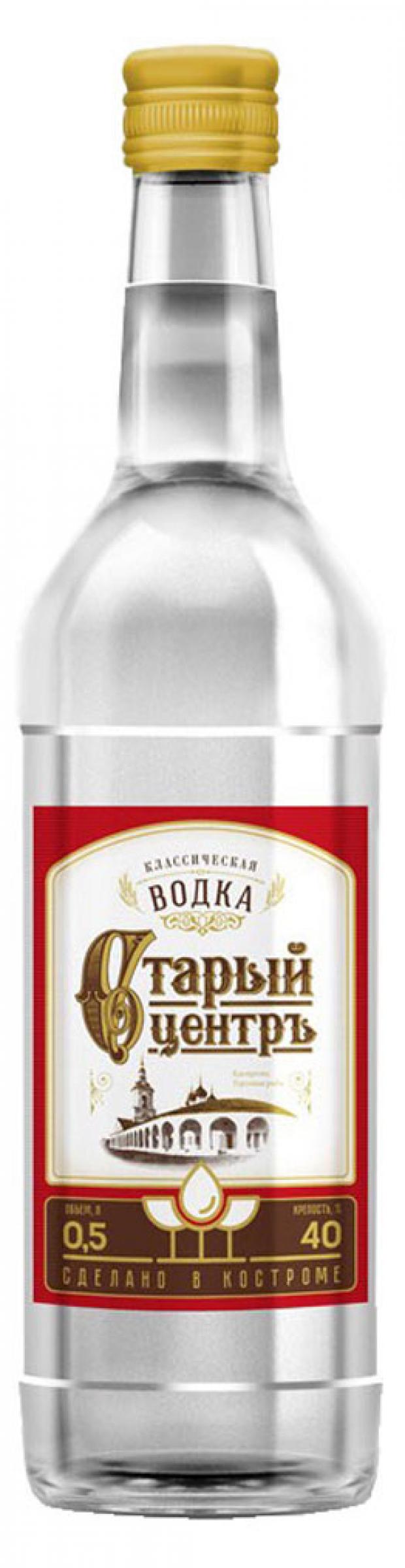 Водка Старый Центръ Россия, 0,5 л