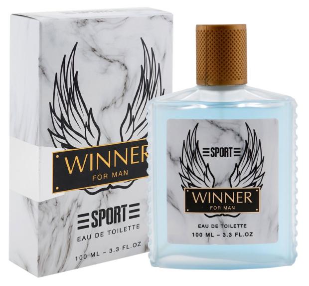 Туалетная вода для мужчин Delta Parfum Sport winner, 100 мл