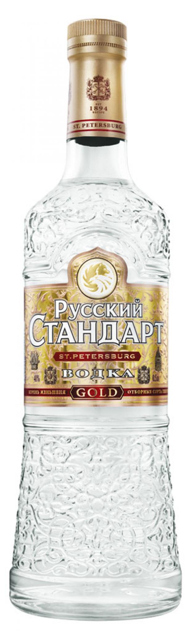 Водка Русский Стандарт Gold Россия 05 л 499₽