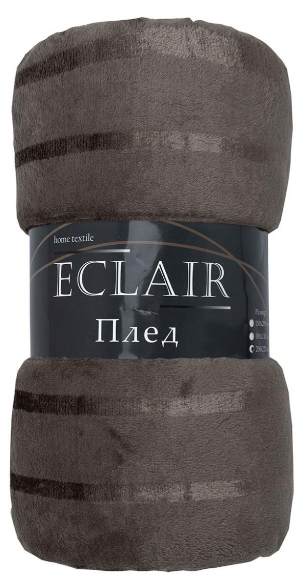 

Плед ECLAIR Страйп коричневый, 150х200 см