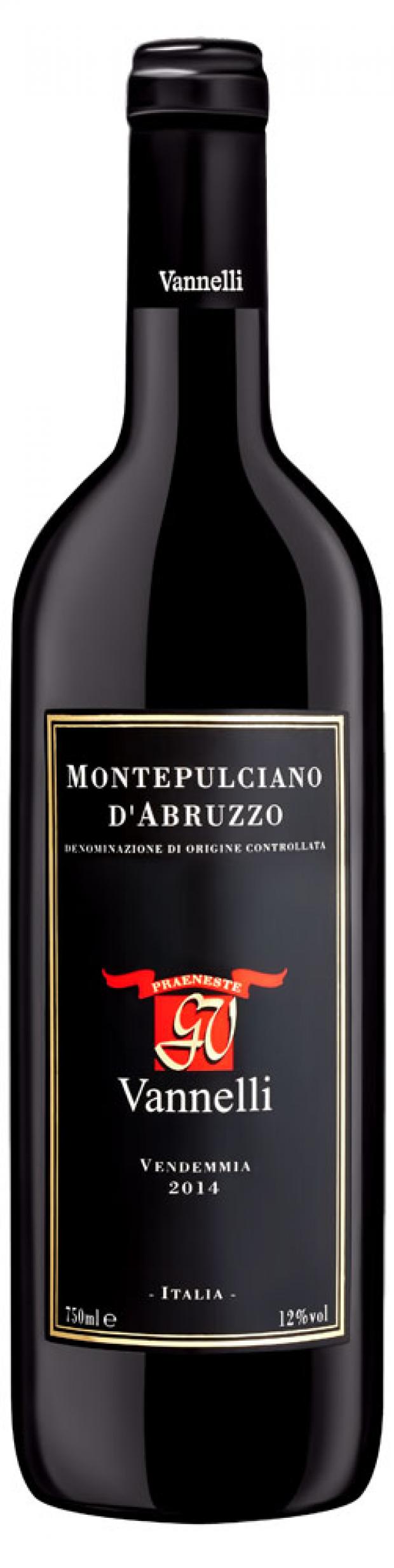 Вино Vanelli Montepulciano d'Abruzzo красное сухое Италия, 0,75 л