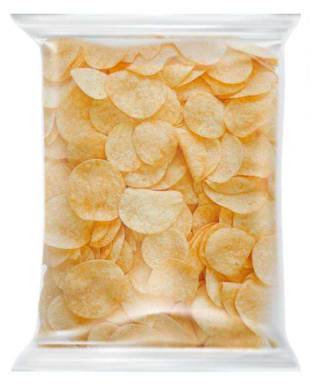 Чипсы картофельные Хрустящая картошка со вкусом сметаны и укропа, вес