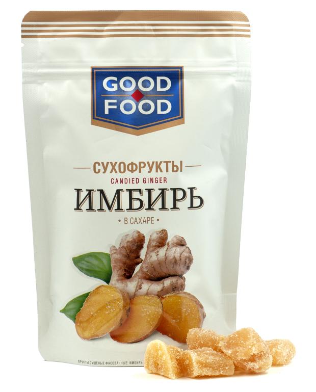 

Имбирь GOOD FOOD в сахаре, 130 г