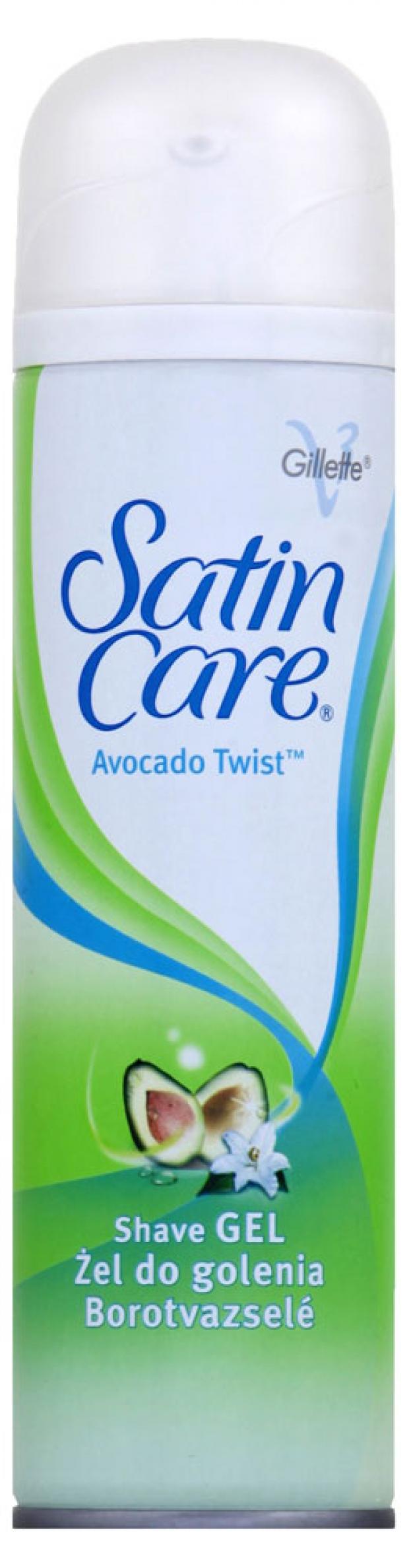 

Гель для бритья Gillette Satin Care Avocado Twist для женщин, 200 мл