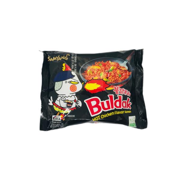 Лапша острая Samyang Buldak быстрого приготовления со вкусом курицы, 140 г