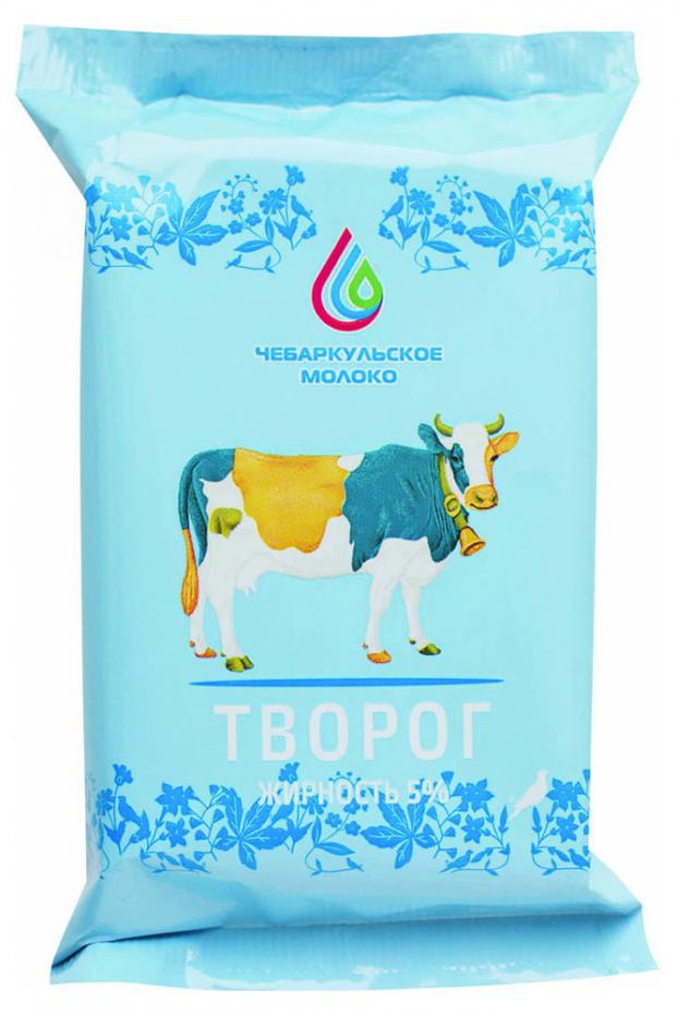 Творог Чебаркульское молоко 5%, 200 г