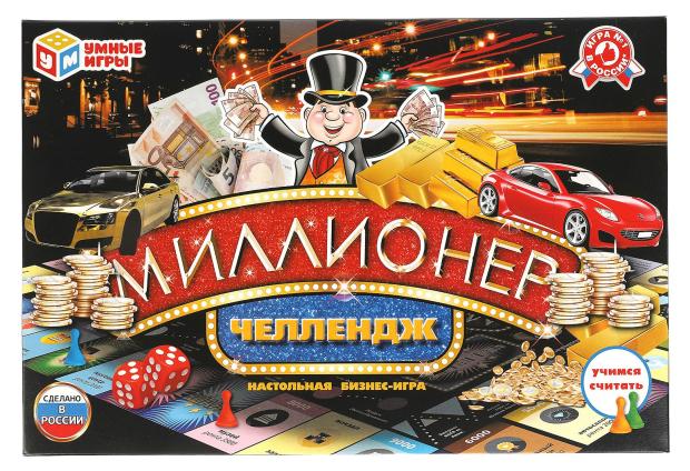 

Настольная игра Умные игры Миллионер Челлендж