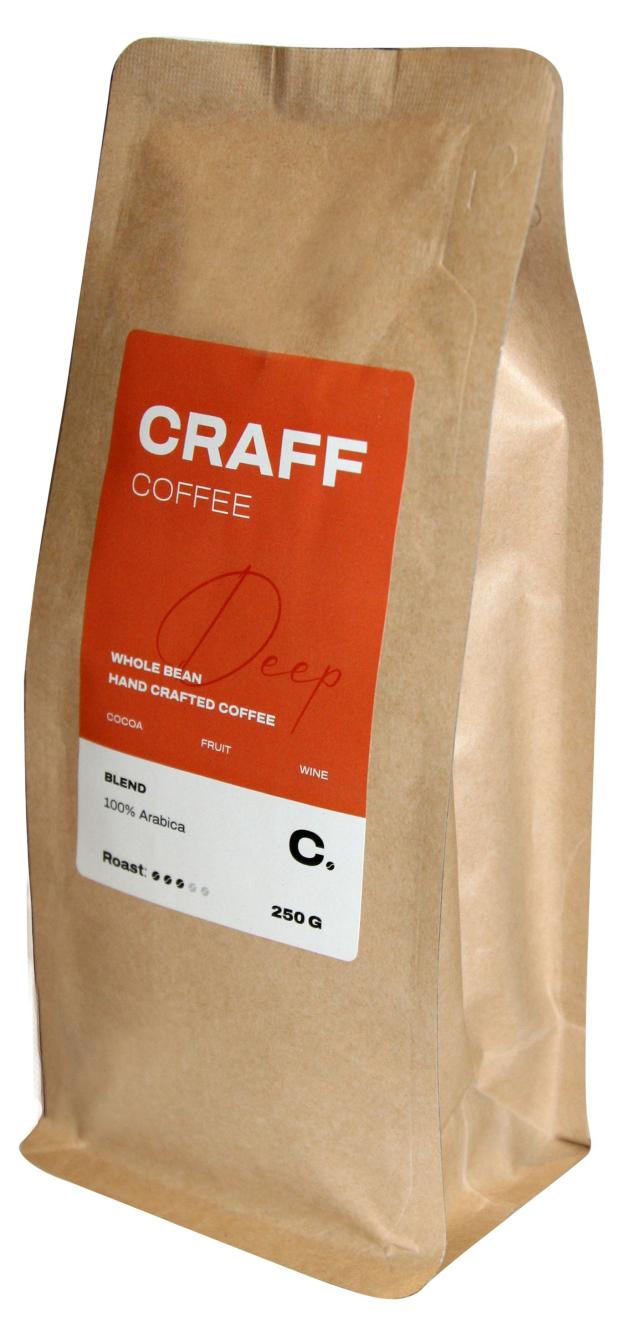 Кофе в зернах Craff Deep, 250 г