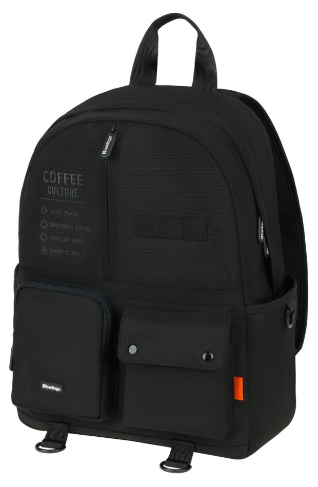 

Рюкзак Berlingo Urban Coffee culture 1 отделение 6 карманов