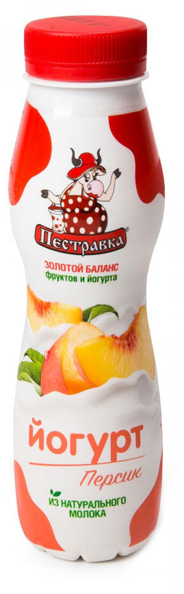 

Йогурт питьевой Пестравка Персик 2% БЗМЖ, 270 г
