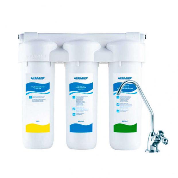 

Водоочиститель Аквафор Трио Волна