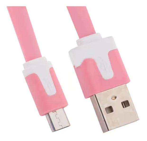 

USB кабель Liberty Project Micro USB розовый