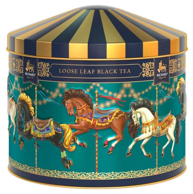 Чай черный Richard Royal Merry-Go-Round крупнолистовой, 100 г