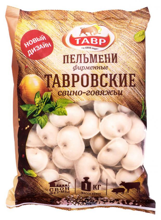 Пельмени свино-говяжьи Тавр Тавровские фирменные, 450 г