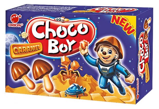 

Печенье Orion Choco Boy c карамелью, 45 г