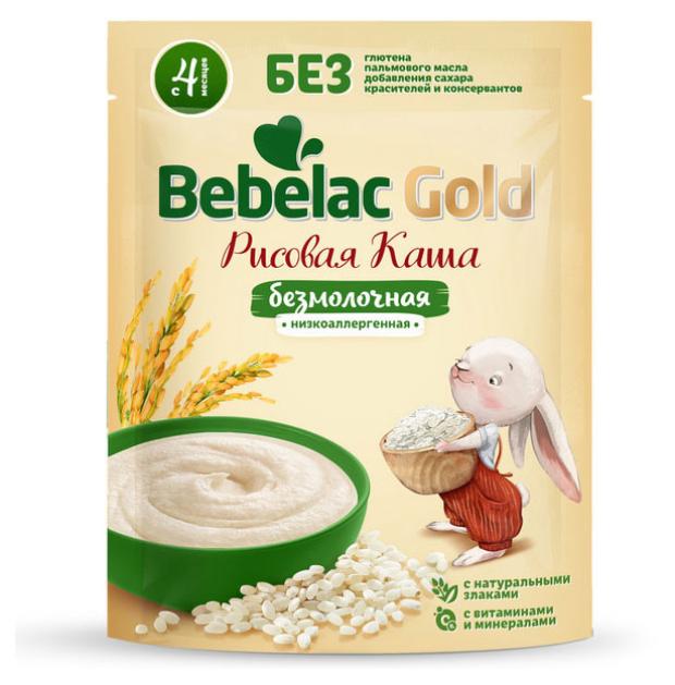 Каша безмолочная Bebelac рисовая, 180 г