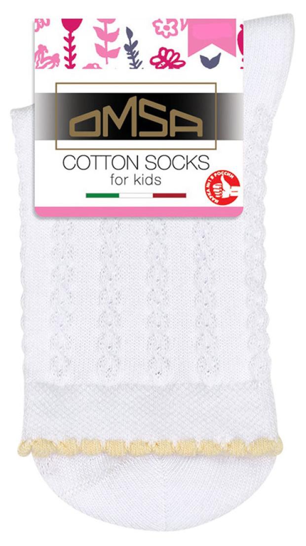 Носки детские Omsa 22A03 Bianco, размер 31-34
