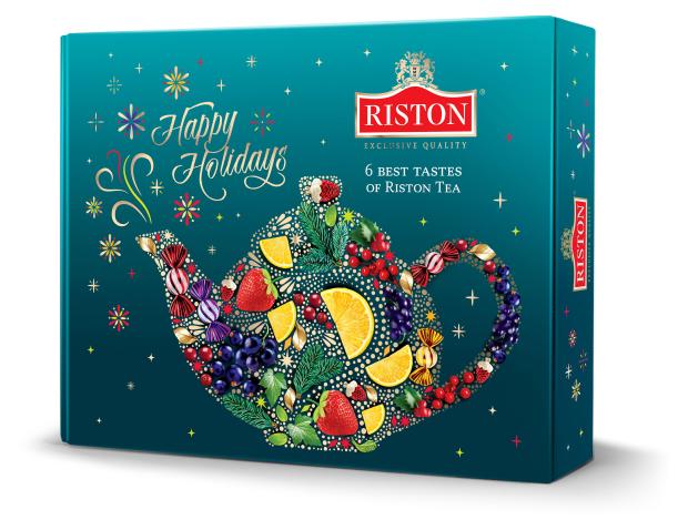 

Чайное ассорти RISTON Happy Holidays, 42 г