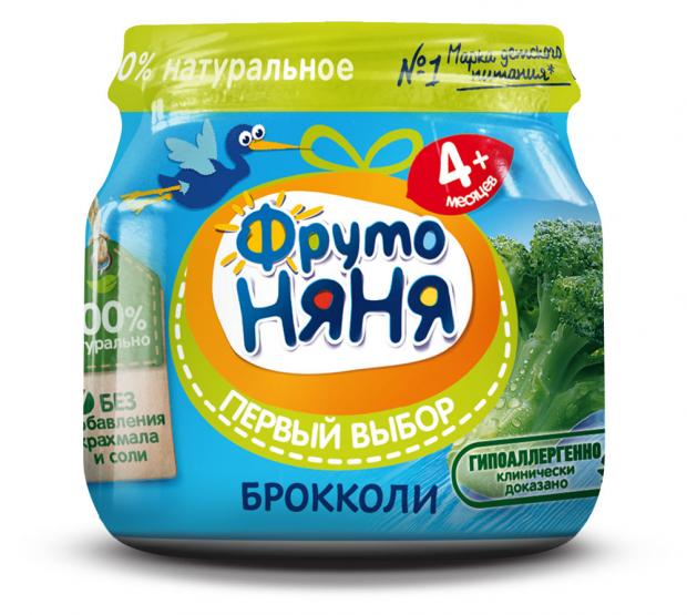 

Пюре «ФрутоНяня» из брокколи с 4 мес., 80 г