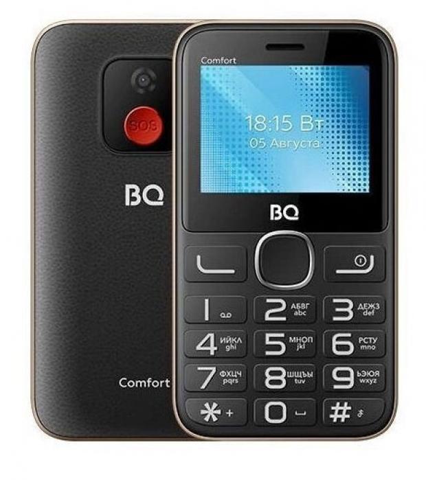 

Мобильный телефон BQ 2301 Comfort черный-золотой