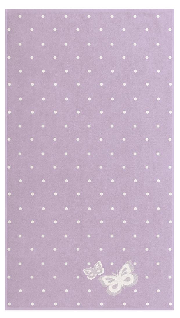 

Полотенце DM Люкс Бабочки махровое, 70х130 см