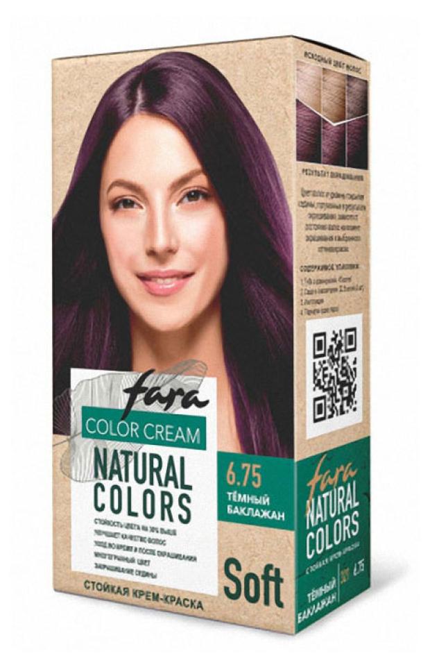 

Краска для волос Fara Natural Colors Soft 321 темный баклажан, 117 г