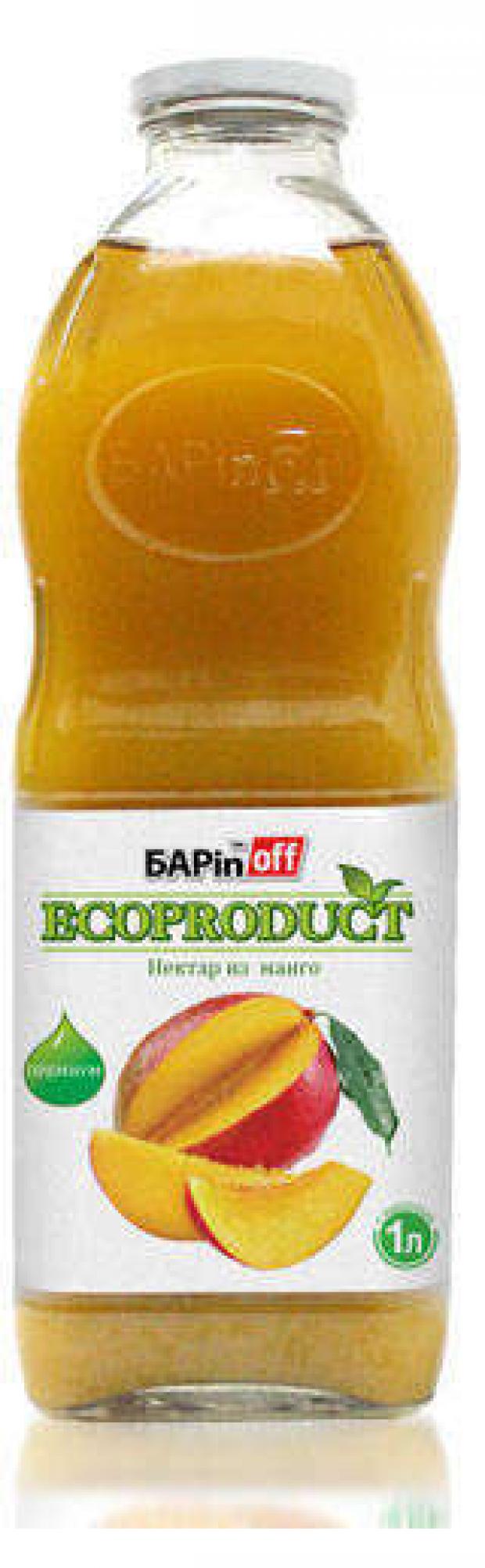 

Нектар манго Barinoff с мякотью, 1 л