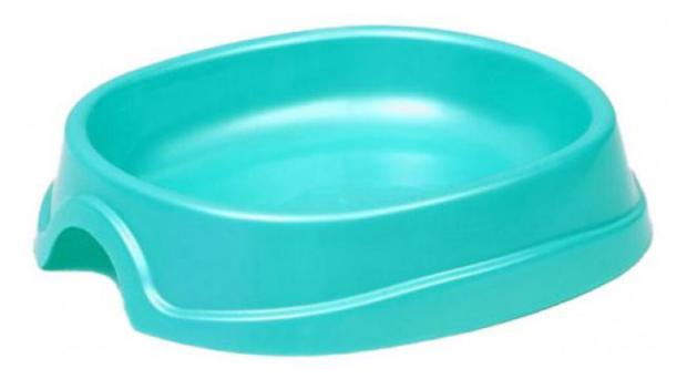 

Миска для животных HOMECAT Atlantis 200 мл голубой перламутр, 13,5 х12,5х3 см
