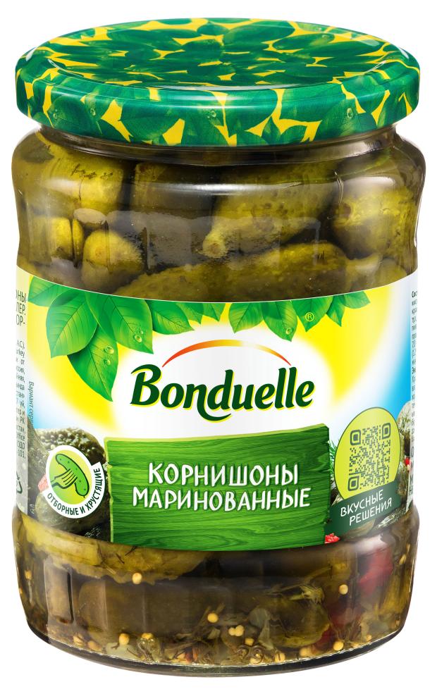 Корнишоны BONDUELLE маринованные 3-6 см, 540 г