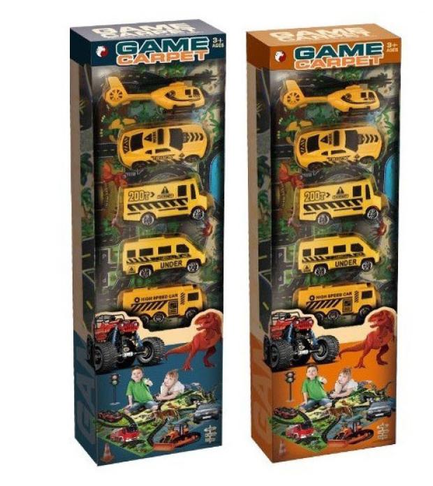 

Игровой набор Ковер-карта и транспорт
