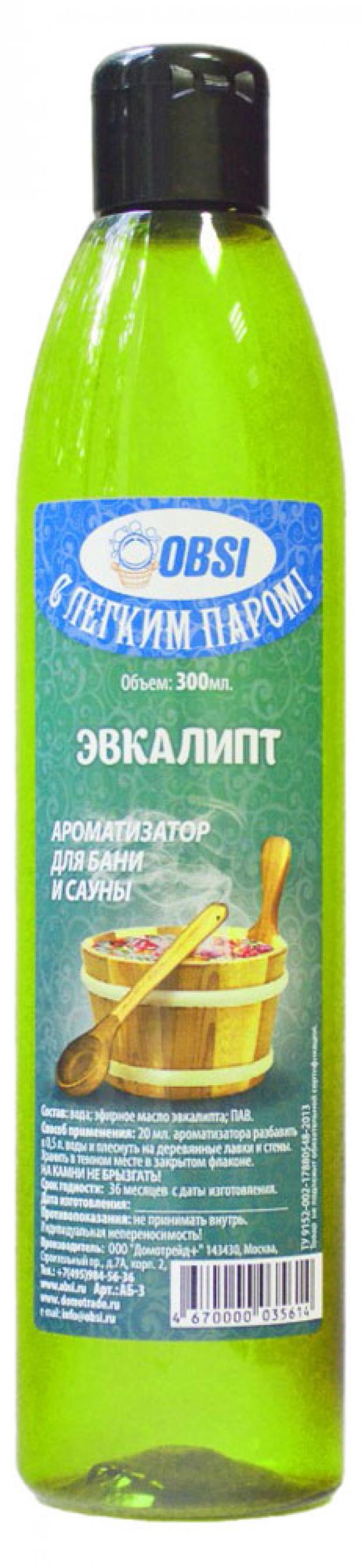 

Ароматизатор OBSI Эвкалипт, 100 мл