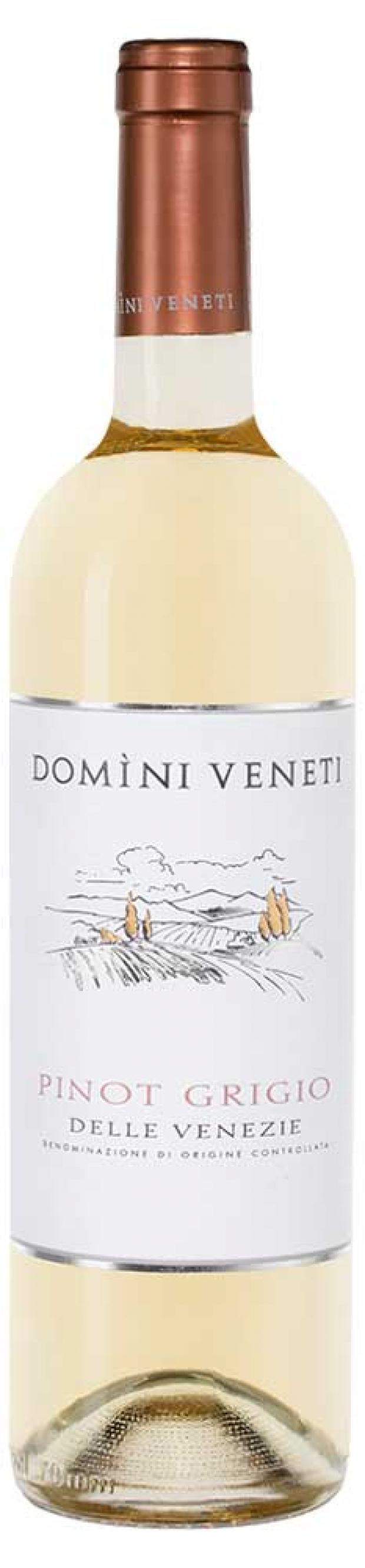 Вино Domini Veneti Pinot Grigio белое полусухое Италия, 0,75 л