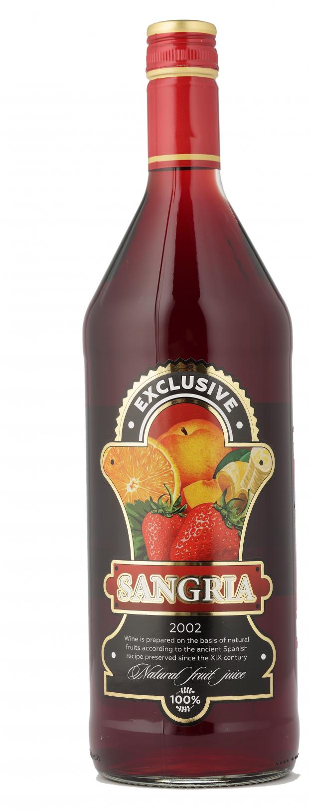 Плодовый алкогольный продукт Кахети Sangria красный сладкий Россия, 1 л