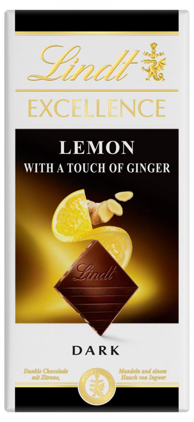 

Шоколад Lindt Excellence темный с лимоном и имбирем, 100 г