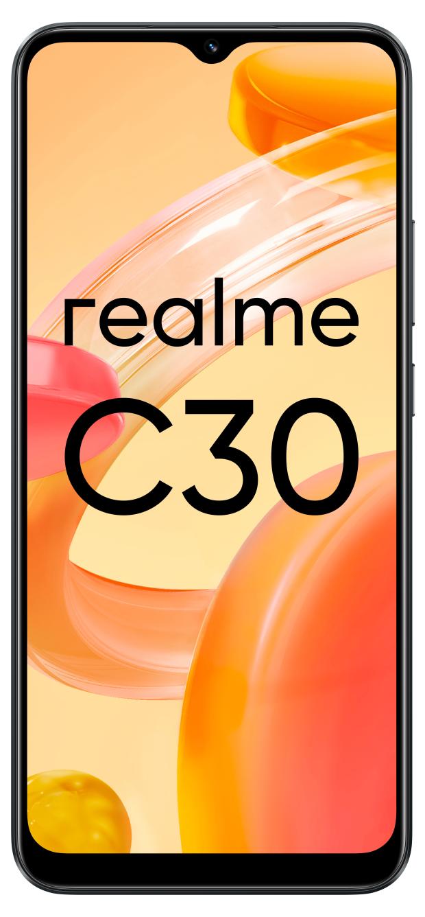 Смартфон Realme С30 4+64 Gb черный
