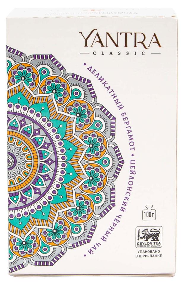 

Чай черный Yantra с бергамотом, 100 г