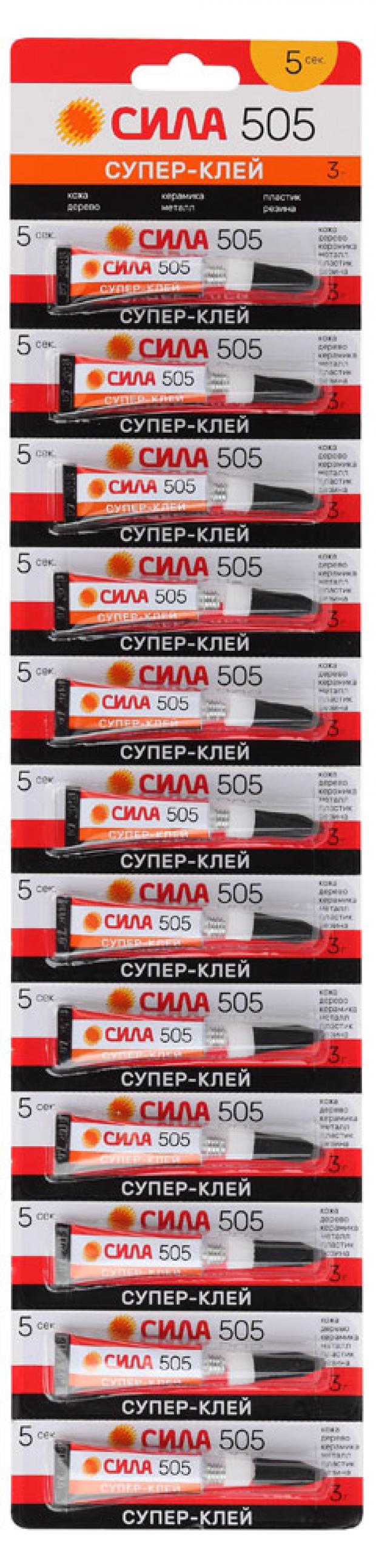 

Супер-клей «Сила» 503-3, 3 г
