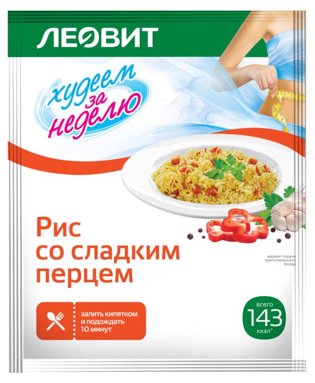 

Смесь сухая Леовит Рис со сладким перцем, 50 г
