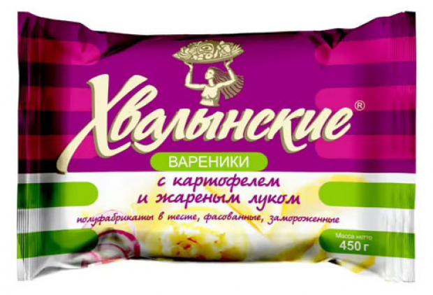 Вареники Хвалынские с картофелем и грибами, 450 г